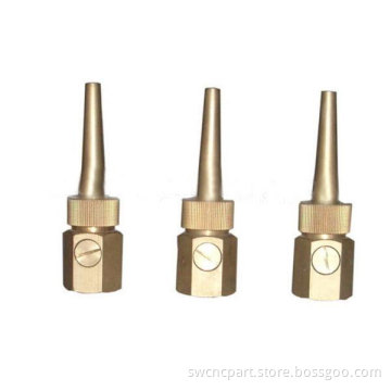 CNC Metal Nozzle, Brass Nozzle CNC Machining Service